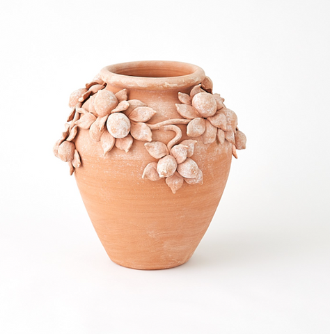 Terracotta Villa Limone Urn- Small