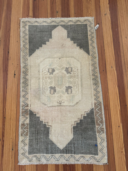 Vintage Turkish Rug (2'-1" W x 4' - 2" L)