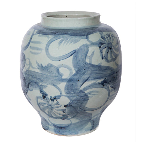 Silla Flower Large Belly Jar