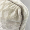 Tone-on-Tone Hexagonal Velvet Pillow with Contrast Velvet Welt (16" x 24")