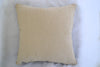 Gray Velvet Pillow with Geometric Accent Tape (18" x 18")